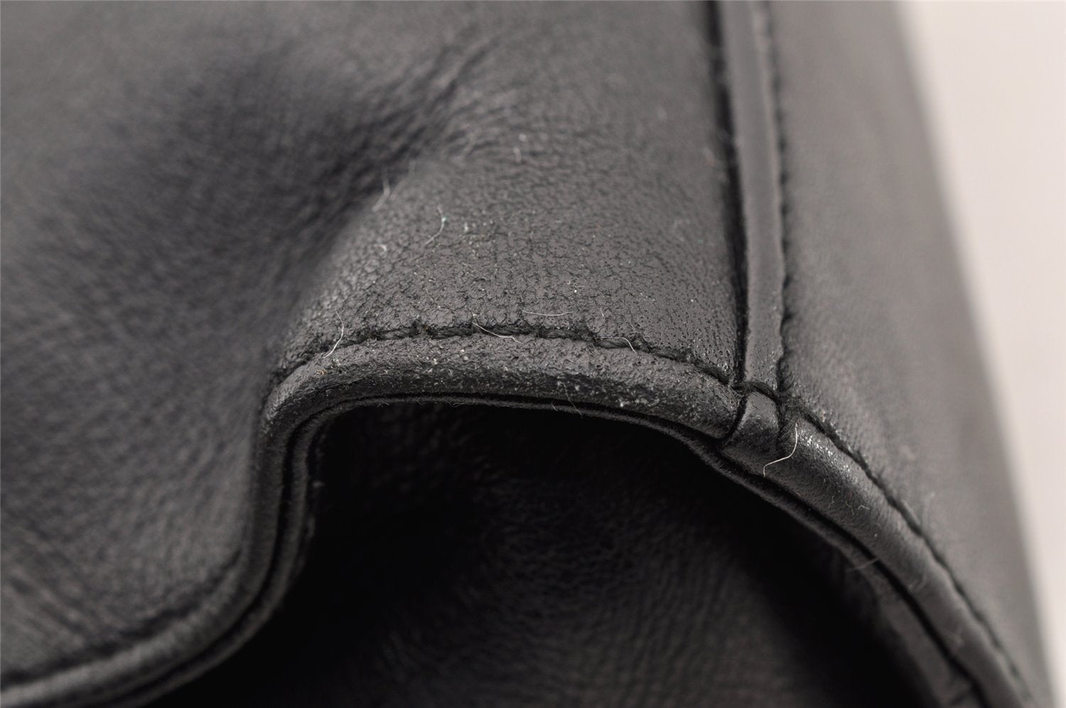 Authentic GUCCI Jackie Shoulder Hand Bag Purse Leather 0013734 Black 8495I