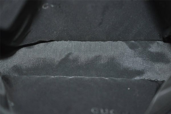 Authentic GUCCI Jackie Shoulder Hand Bag Purse Leather 0013734 Black 8495I