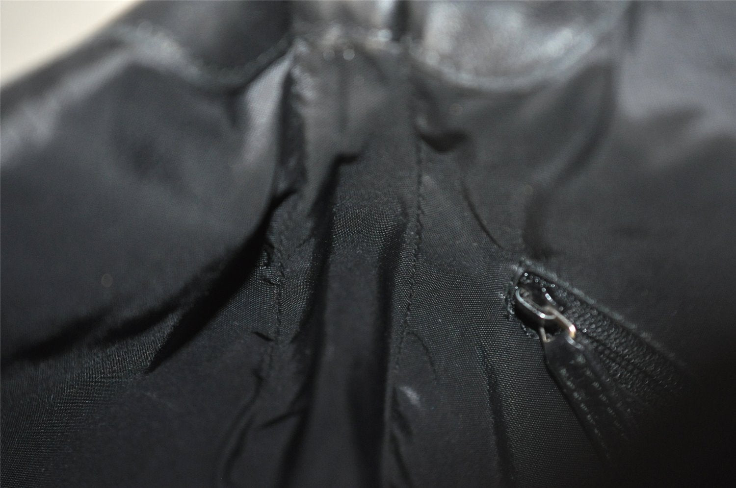 Authentic GUCCI Jackie Shoulder Hand Bag Purse Leather 0013734 Black 8495I