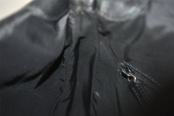 Authentic GUCCI Jackie Shoulder Hand Bag Purse Leather 0013734 Black 8495I