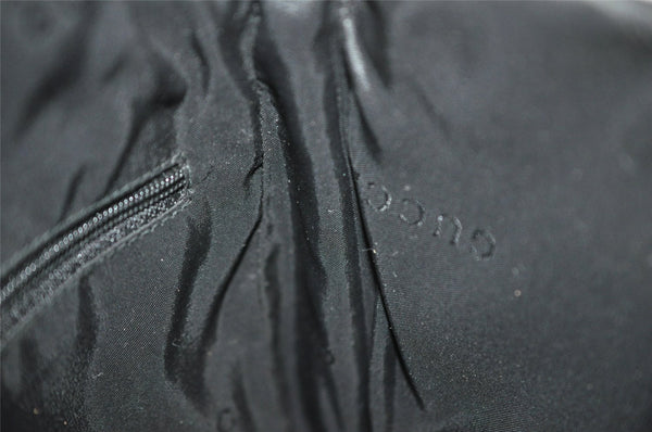 Authentic GUCCI Jackie Shoulder Hand Bag Purse Leather 0013734 Black 8495I