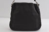 Authentic GUCCI Bamboo Shoulder Hand Bag Nylon Leather 0011638 Black 8496I