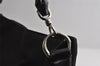 Authentic GUCCI Bamboo Shoulder Hand Bag Nylon Leather 0011638 Black 8496I