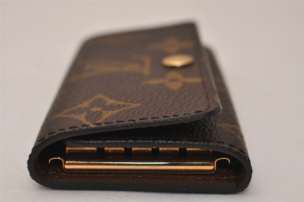 Authentic Louis Vuitton Monogram Multicles 4 Four Hooks Key Case M62631 LV 8496J