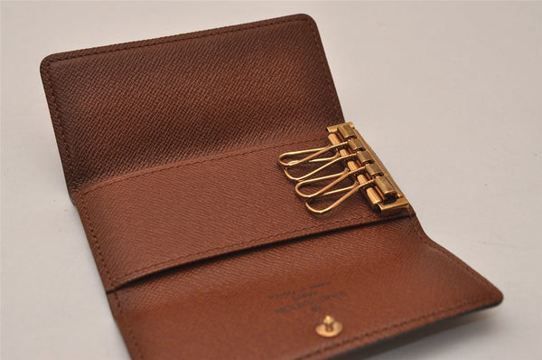 Authentic Louis Vuitton Monogram Multicles 4 Four Hooks Key Case M62631 LV 8496J