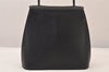 Authentic GIVENCHY Vintage Leather Shoulder Hand Bag Purse Black 8496M