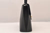 Authentic GIVENCHY Vintage Leather Shoulder Hand Bag Purse Black 8496M