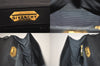 Authentic GIVENCHY Vintage Leather Shoulder Hand Bag Purse Black 8496M