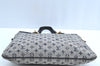 Auth Louis Vuitton Monogram Mini Francoise Blue M92208 Shoulder Hand Bag 8497G