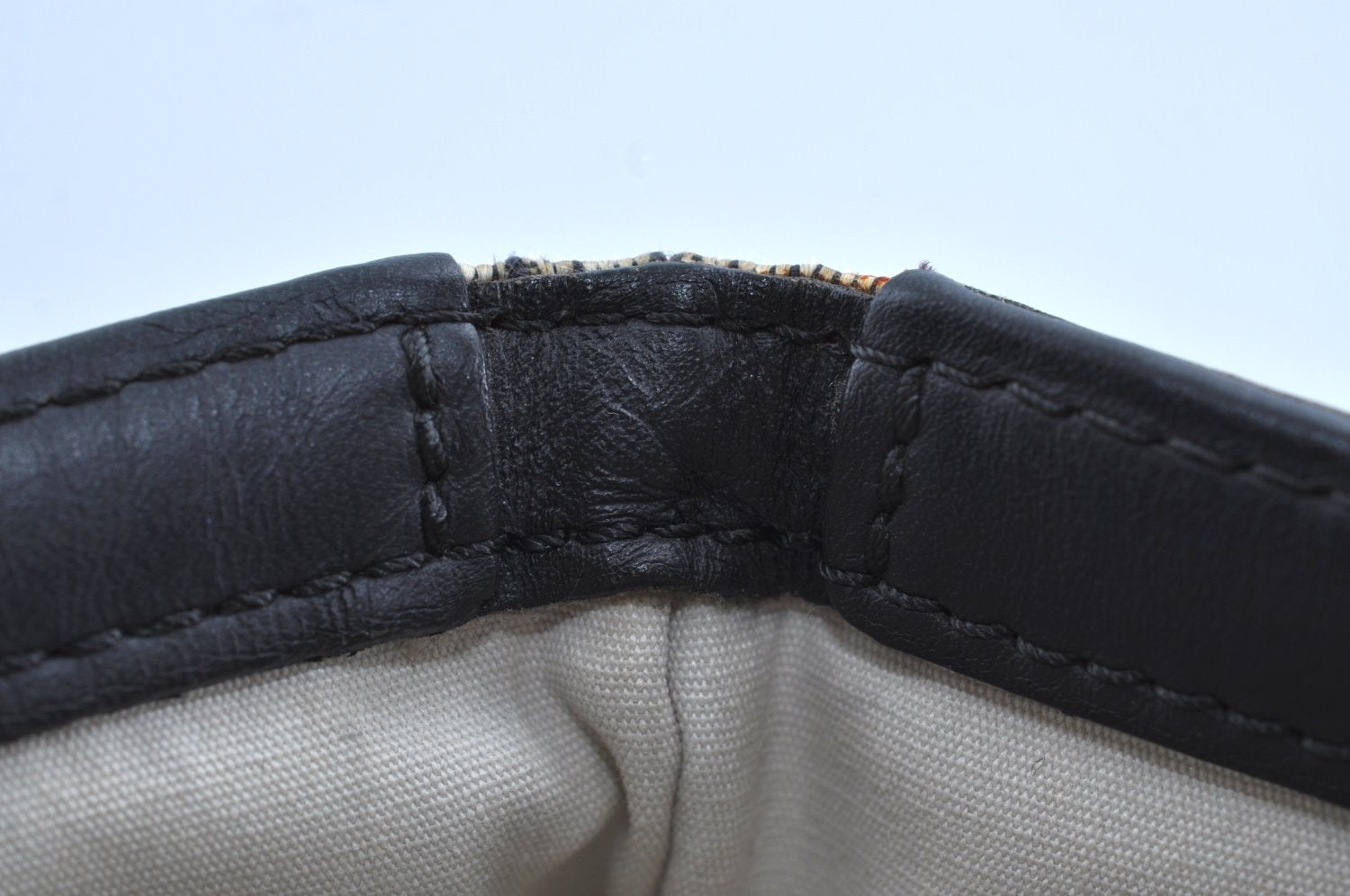 Auth Louis Vuitton Monogram Mini Francoise Blue M92208 Shoulder Hand Bag 8497G