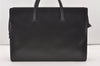 Authentic GUCCI Vintage Briefcase Business Hand Bag Leather 03012 Black 8497I