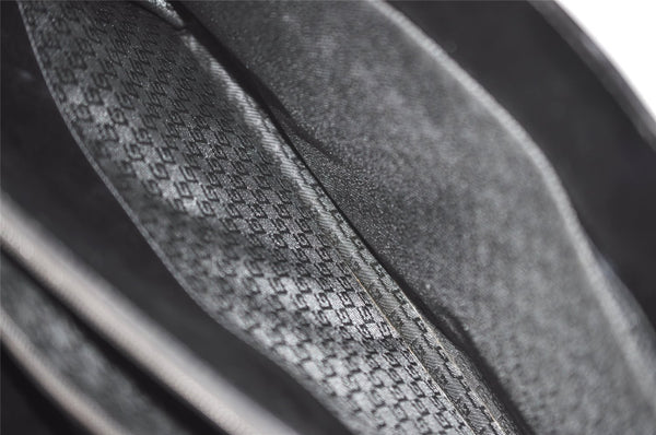 Authentic GUCCI Vintage Briefcase Business Hand Bag Leather 03012 Black 8497I