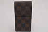 Authentic Louis Vuitton Damier Etui Cigarette Case N63024 LV 8497J