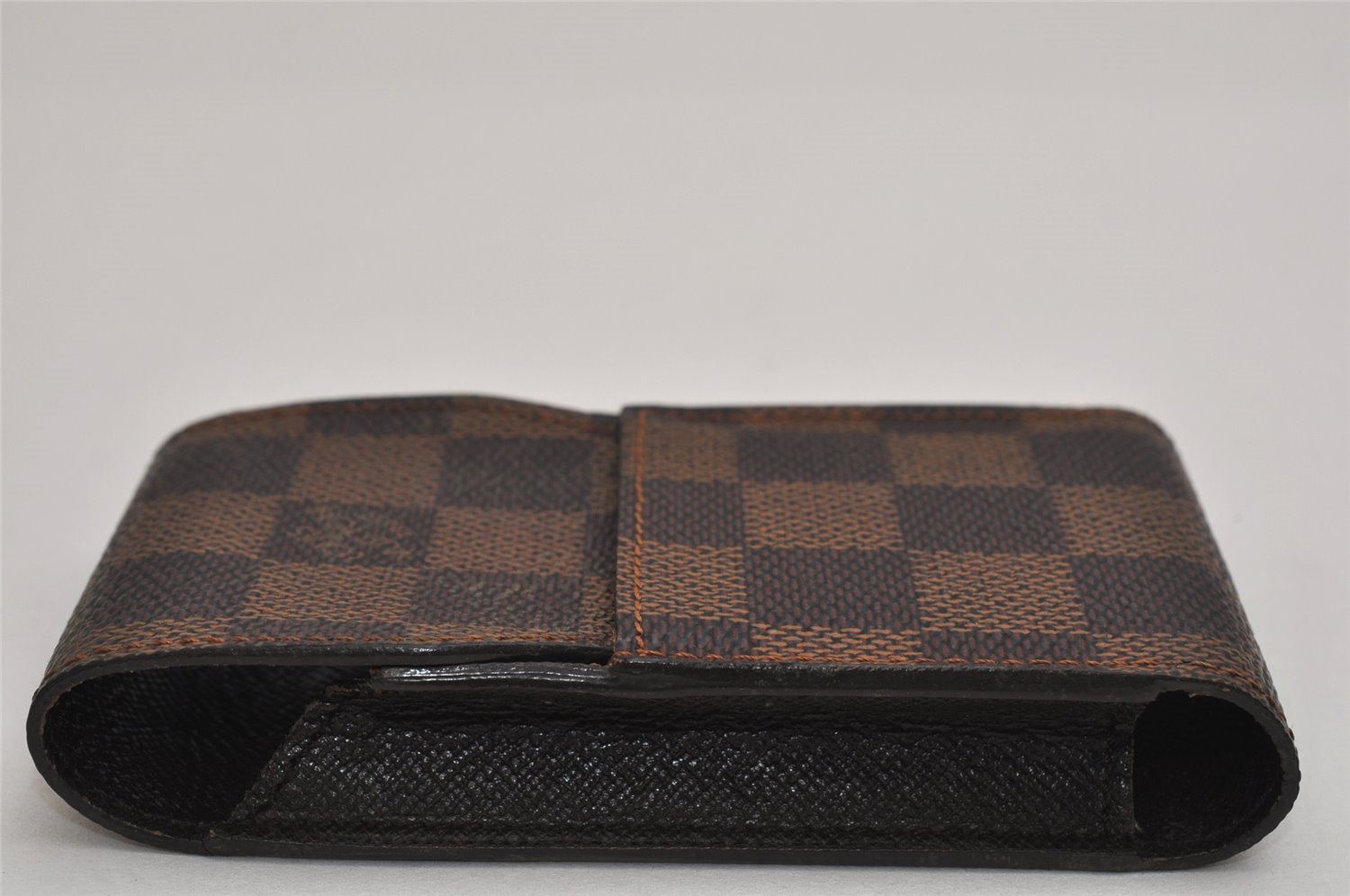 Authentic Louis Vuitton Damier Etui Cigarette Case N63024 LV 8497J