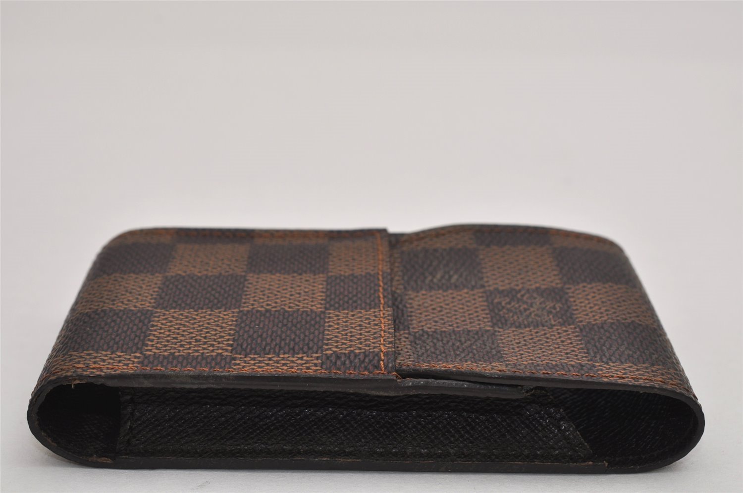 Authentic Louis Vuitton Damier Etui Cigarette Case N63024 LV 8497J
