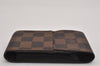 Authentic Louis Vuitton Damier Etui Cigarette Case N63024 LV 8497J