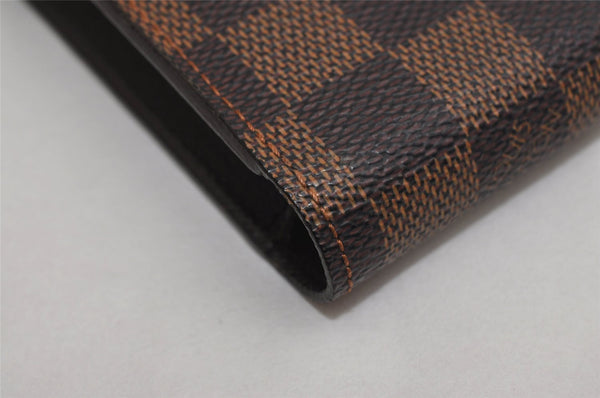 Authentic Louis Vuitton Damier Etui Cigarette Case N63024 LV 8497J