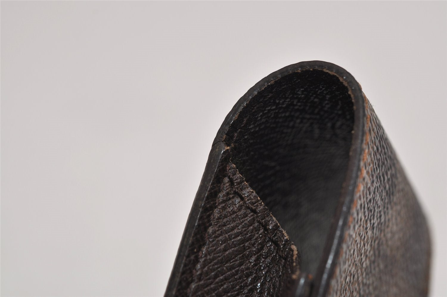 Authentic Louis Vuitton Damier Etui Cigarette Case N63024 LV 8497J