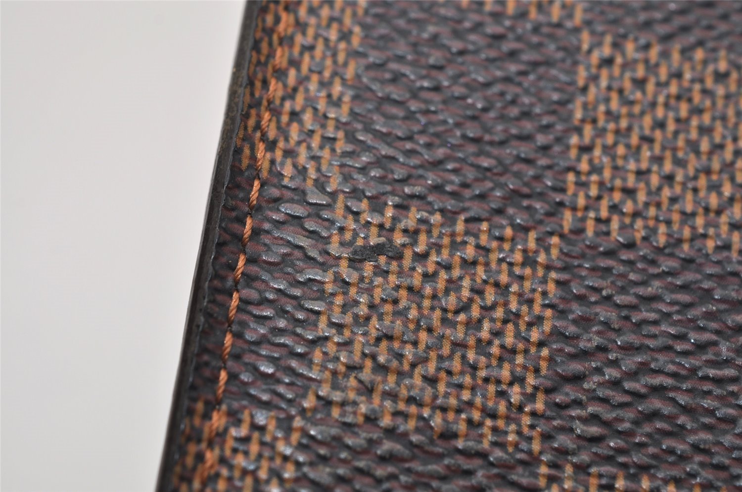 Authentic Louis Vuitton Damier Etui Cigarette Case N63024 LV 8497J