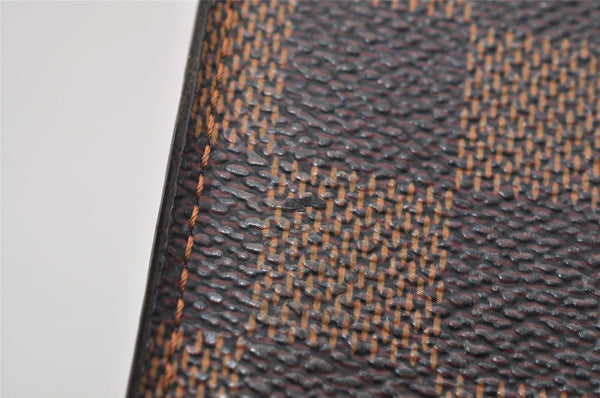 Authentic Louis Vuitton Damier Etui Cigarette Case N63024 LV 8497J