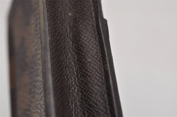 Authentic Louis Vuitton Damier Etui Cigarette Case N63024 LV 8497J