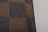 Authentic Louis Vuitton Damier Etui Cigarette Case N63024 LV 8497J