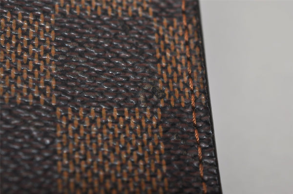 Authentic Louis Vuitton Damier Etui Cigarette Case N63024 LV 8497J