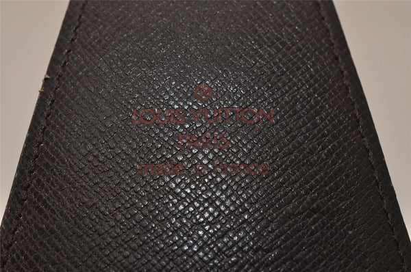 Authentic Louis Vuitton Damier Etui Cigarette Case N63024 LV 8497J