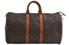 Authentic Louis Vuitton Monogram Keepall 45 Travel Boston Bag Old Model LV 8499I