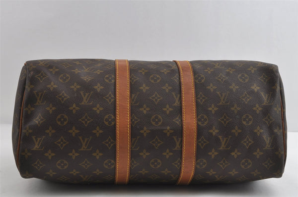 Authentic Louis Vuitton Monogram Keepall 45 Travel Boston Bag Old Model LV 8499I