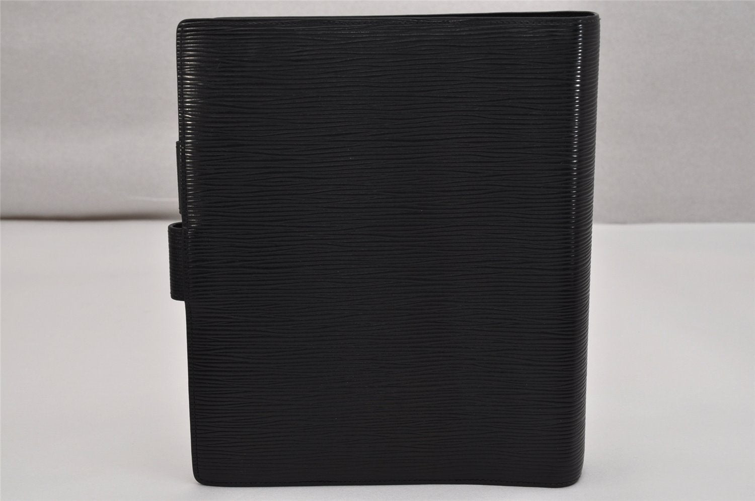Authentic Louis Vuitton Epi Agenda GM Notebook Cover Black R20212 LV 8500J
