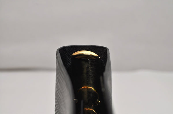 Authentic Louis Vuitton Epi Agenda GM Notebook Cover Black R20212 LV 8500J