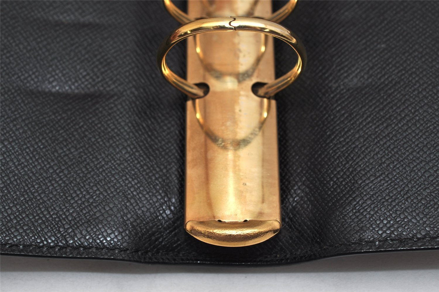 Authentic Louis Vuitton Epi Agenda GM Notebook Cover Black R20212 LV 8500J