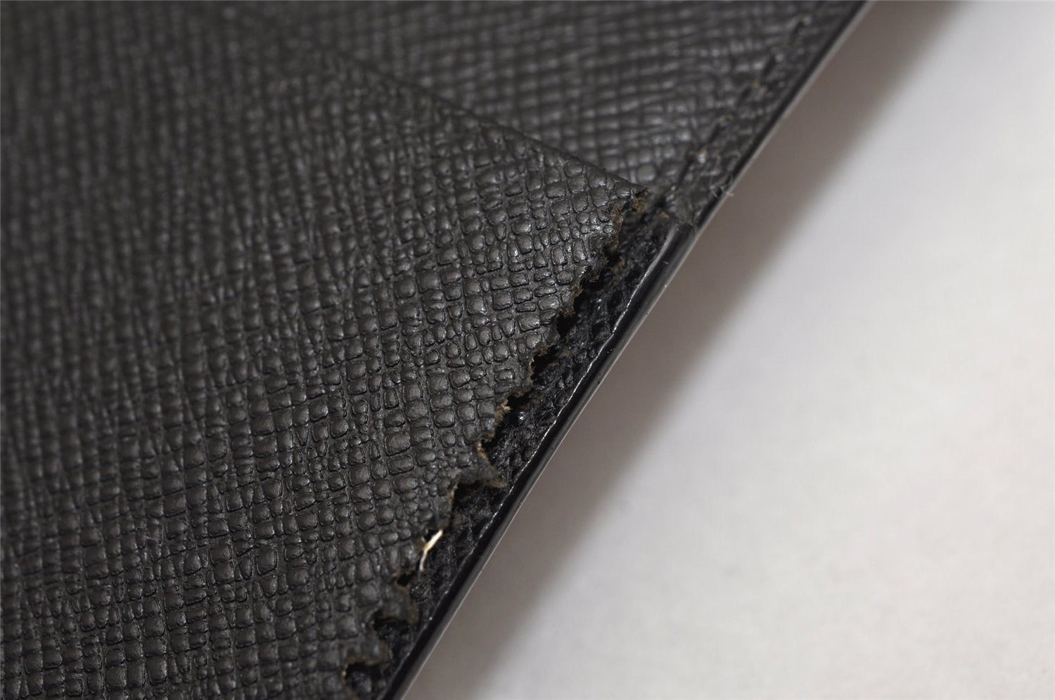 Authentic Louis Vuitton Epi Agenda GM Notebook Cover Black R20212 LV 8500J