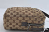 Authentic GUCCI Shoulder Cross Body Bag GG Canvas Leather 122759 Brown 8506I