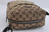 Authentic GUCCI Shoulder Cross Body Bag GG Canvas Leather 122759 Brown 8506I