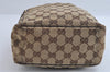 Authentic GUCCI Shoulder Cross Body Bag GG Canvas Leather 122759 Brown 8506I