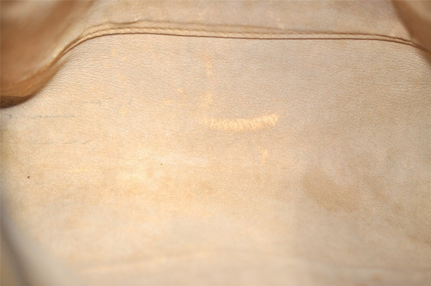 Authentic GUCCI Vintage Clutch Hand Bag Purse GG PVC Leather Brown 8507I