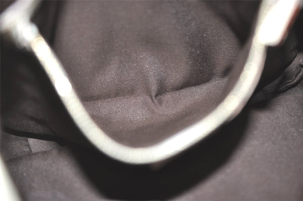 Authentic GUCCI Charmy Shoulder Tote Bag GG Canvas Leather 153361 Brown 8509I