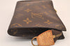 Authentic Louis Vuitton Monogram Pouch For Bucket PM LV Junk 8509M