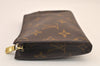 Authentic Louis Vuitton Monogram Pouch For Bucket PM LV Junk 8509M