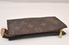 Authentic Louis Vuitton Monogram Pouch For Bucket PM LV Junk 8509M
