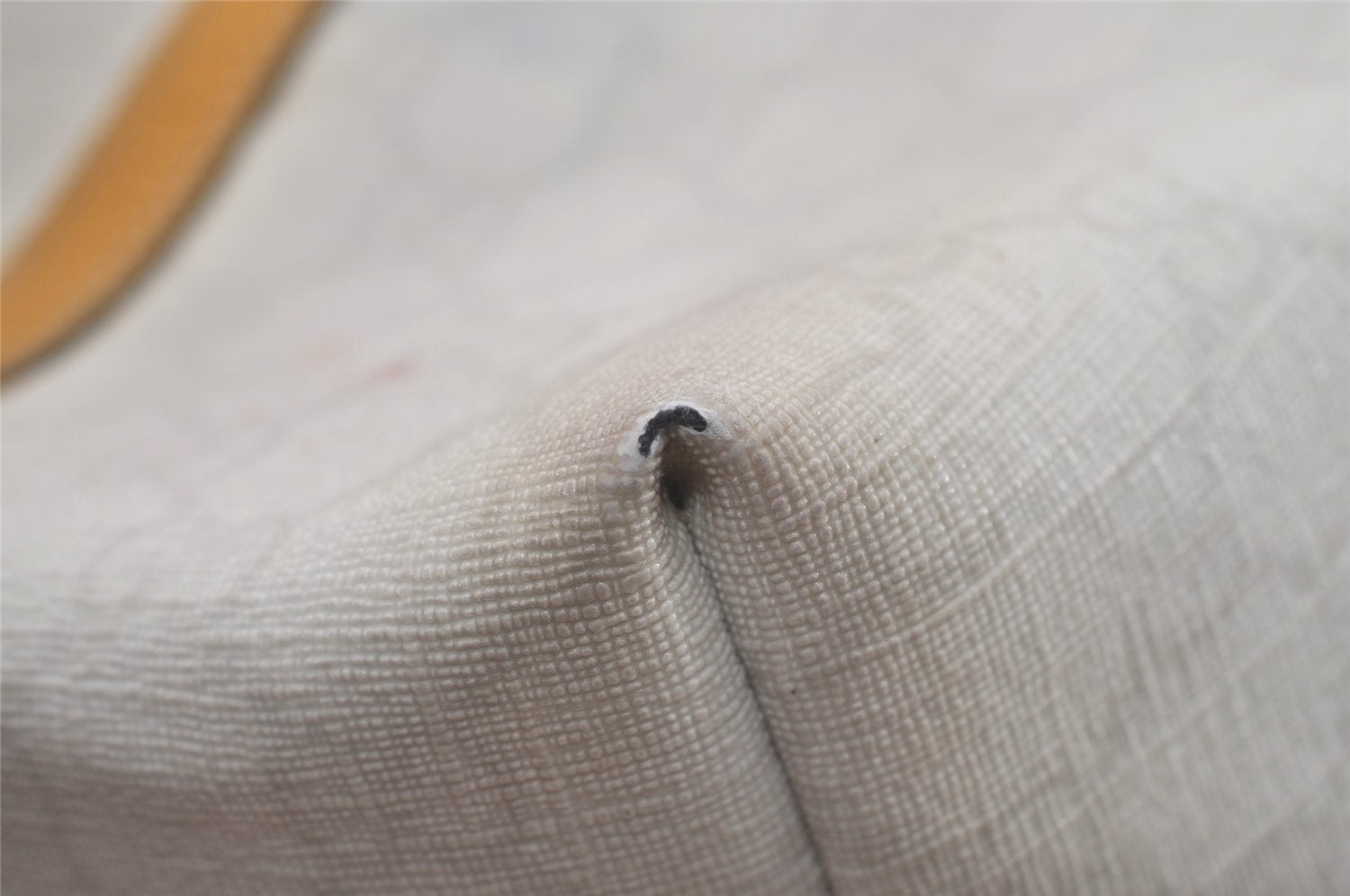 Authentic GUCCI Vintage Shoulder Tote Bag GG PVC Leather 197954 White 8511I