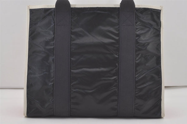 Authentic HUNTING WORLD Stars And Stripes Tote Bag PVC Leather Navy 8513I