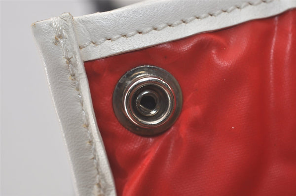 Authentic HUNTING WORLD Stars And Stripes Tote Bag PVC Leather Navy 8513I