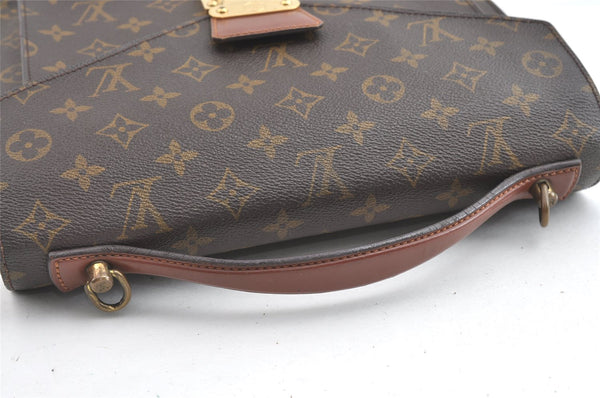 Authentic Louis Vuitton Monogram Monceau 2Way Shoulder Hand Bag M51185 LV 8513J