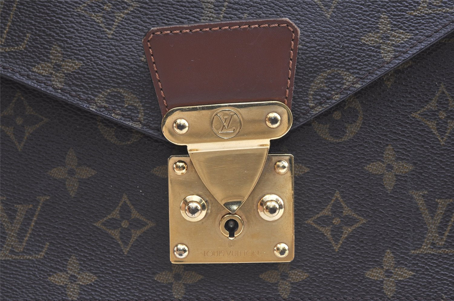 Authentic Louis Vuitton Monogram Monceau 2Way Shoulder Hand Bag M51185 LV 8513J