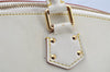 Authentic Louis Vuitton Suhali Lockit MM Hand Bag White M91874 LV 8514I