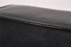 Authentic GUCCI Vintage Bifold Wallet Purse Suede Leather Black 8516I