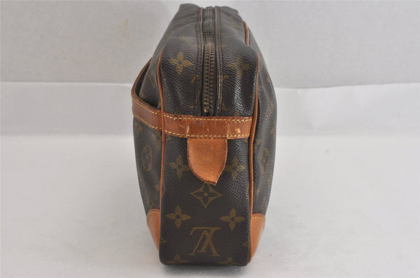 Authentic Louis Vuitton Monogram Compiegne 28 Clutch Hand Bag M51845 LV 8516M